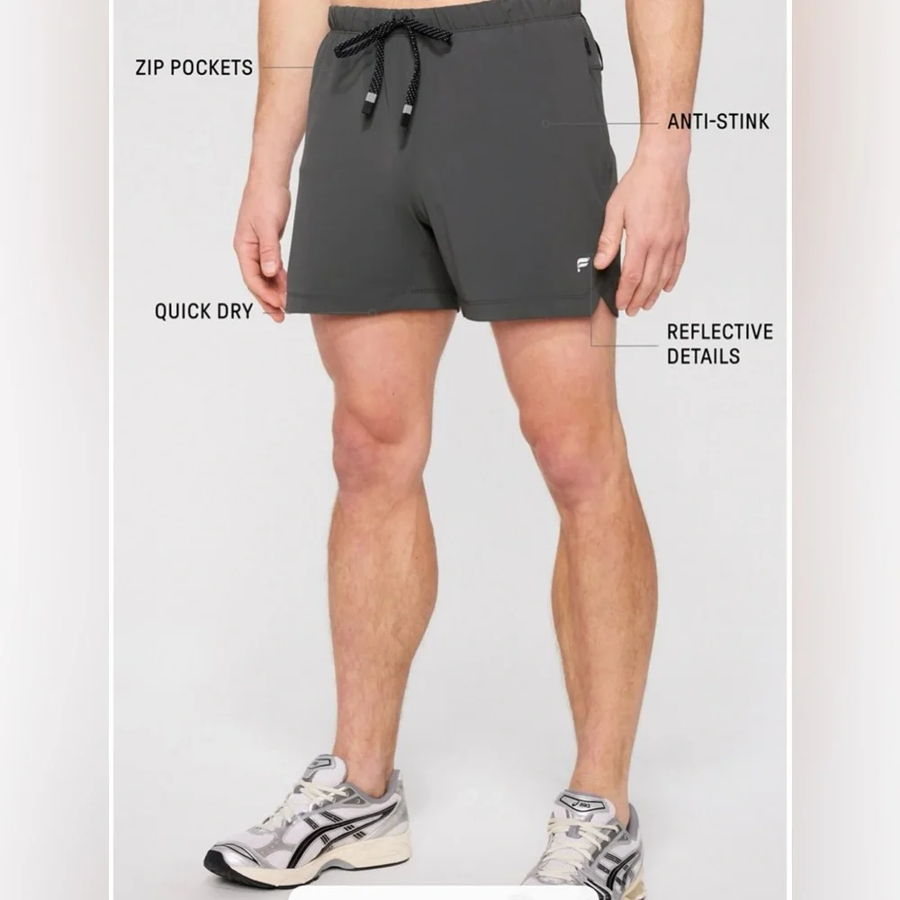 Fabletics Black Performance Shorts. - Picture 7 of 13